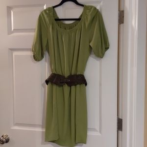 Boston Proper On/Off Shoulder Dress